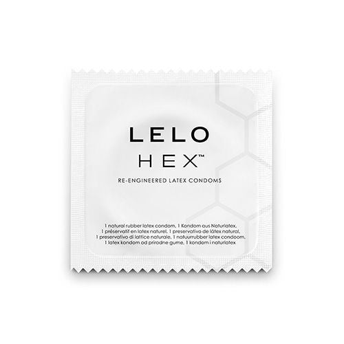 LELO - CAIXA DE PRESERVATIVO HEX 12 UNIDADES - Sexshoptuga  Sexshoptuga 