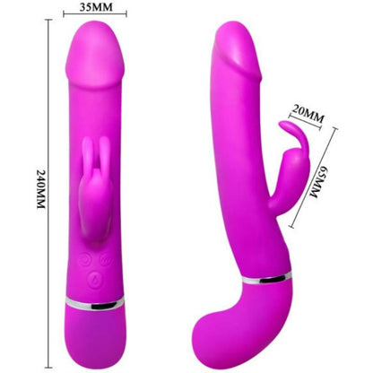 PRETTY LOVE - VIBRADOR HENRY COM 12 MODOS DE VIBRAO E FUNO SQUIRT - Sexshoptuga 