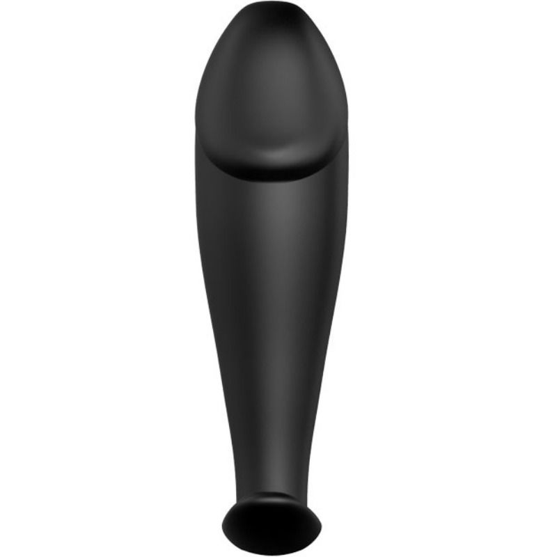 PRETTY LOVE - PLUG ANAL FORMA DE PÊNIS DE SILICONE PRETO - Sexshoptuga  Sexshoptuga 