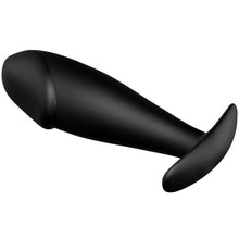 PRETTY LOVE - PLUG ANAL FORMA DE PÊNIS DE SILICONE PRETO - Sexshoptuga  Sexshoptuga 