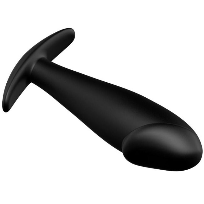 PRETTY LOVE - PLUG ANAL FORMA DE PÊNIS DE SILICONE PRETO - Sexshoptuga  Sexshoptuga 