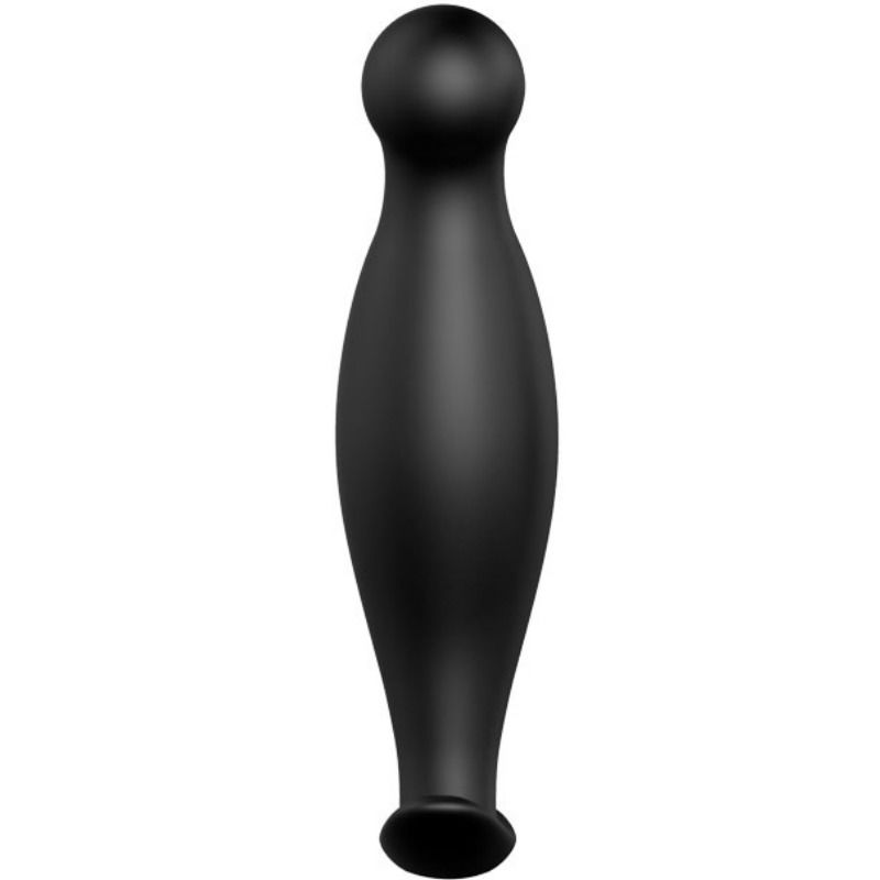 PRETTY LOVE - PLUG ANAL DE SILICONE 11.7 CM PRETO - Sexshoptuga 