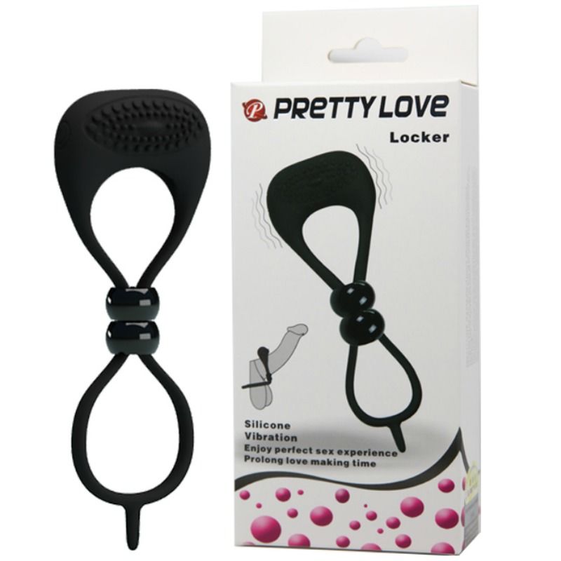 PRETTY LOVE - ANEL DUPLO PARA PÉNIS E TESTÍCULOS - Sexshoptuga  Sexshoptuga 