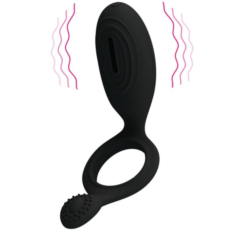 PRETTY LOVE - ETHEL ANEL VIBRADOR COM ESTIMULADOR - Sexshoptuga 