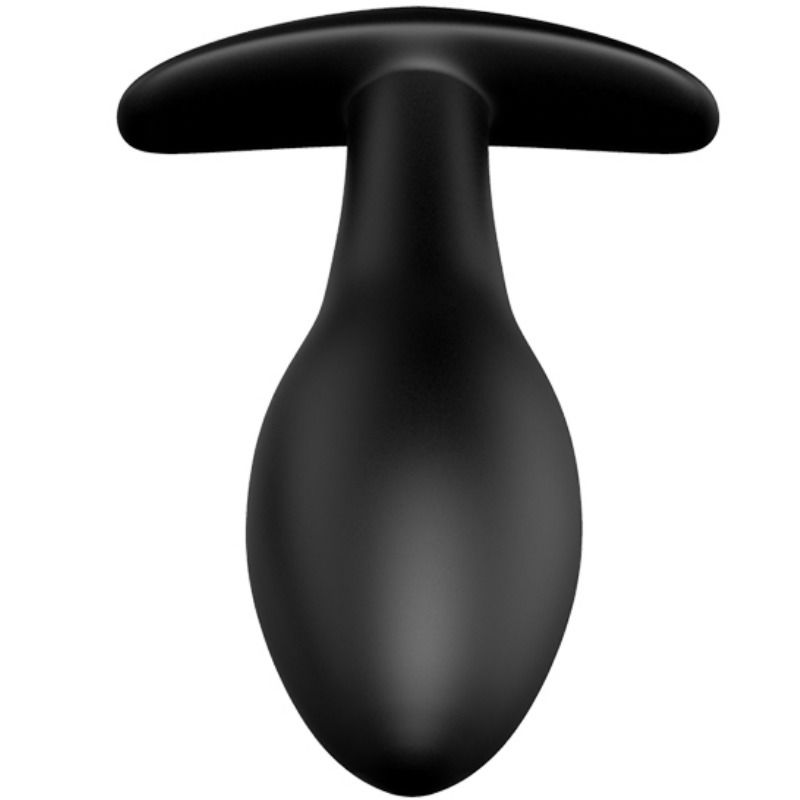 PRETTY LOVE - PLUG ANAL NCORA FORMA SILICONE 12 MODOS DE VIBRAO PRETO - Sexshoptuga 