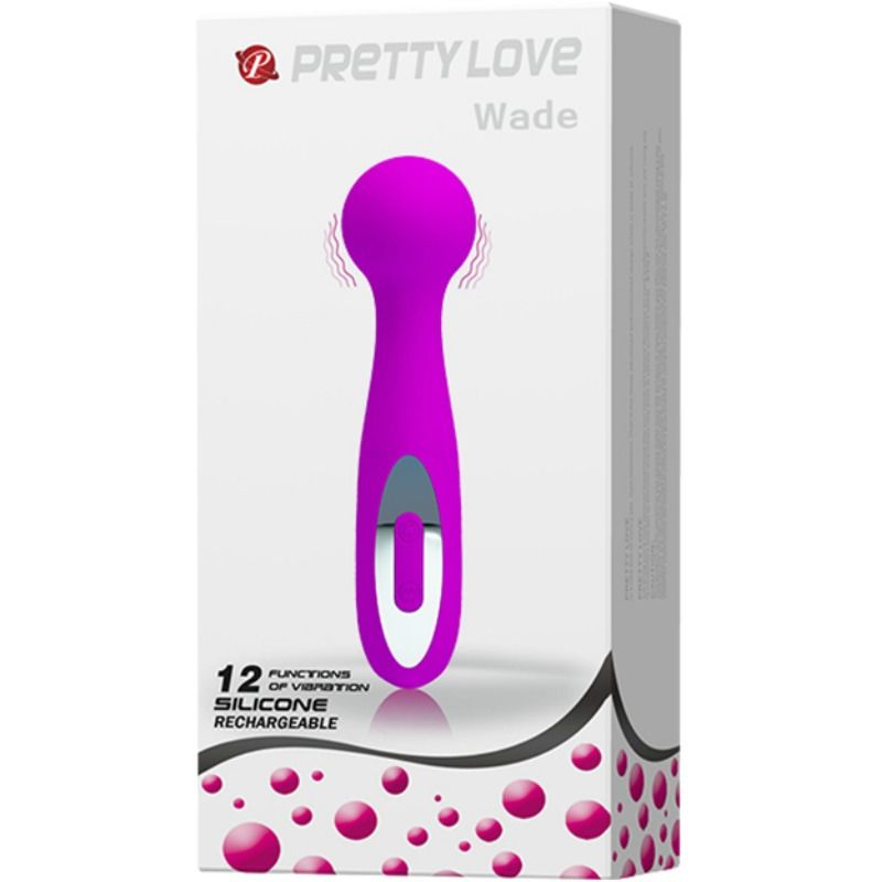 PRETTY LOVE - MASSAGEIRO RECARREGVEL WADE 12 FUNÕES - Sexshoptuga  Sexshoptuga 