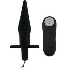 BAILE - PLUG ANAL BUTT COM VIBRAO PRETO - Sexshoptuga  Sexshoptuga 