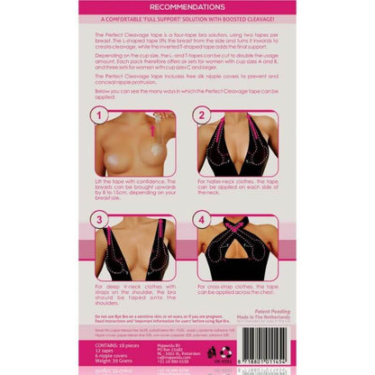 BYE-BRA - FITA DE AUMENTO + COBERTURAS DE BICOS GRATUITAS COPO A-F - Sexshoptuga 