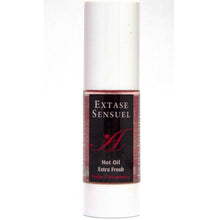 EXTASE SENSUAL - ÓLEO DE MASSAGEM COM EFEITO MORANGO EXTRA FRESCO 30 ML - Sexshoptuga  Sexshoptuga 