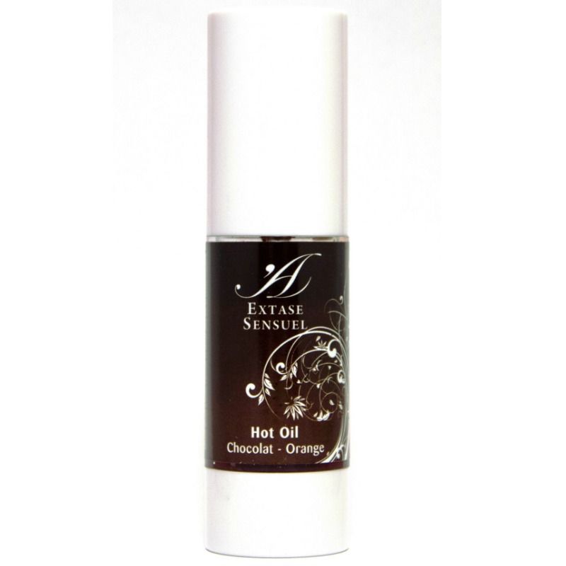 EXTASE SENSUAL - ÓLEO ESTIMULANTE DE CHOCOLATE E LARANJA 30 ML - Sexshoptuga  Sexshoptuga 