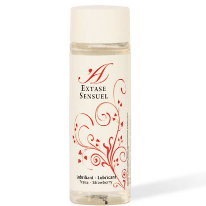 EXTASE SENSUAL - LUBRIFICANTE MORANGO 100 ML - Sexshoptuga 