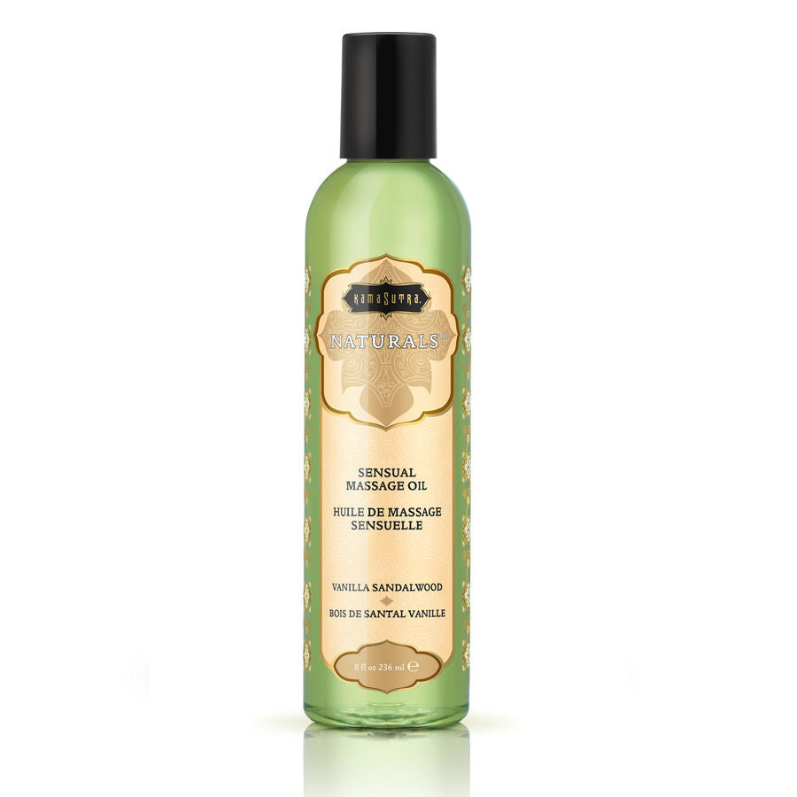 KAMASUTRA - ÓLEO DE MASSAGEM DE BAUNILHA COM SNDALO 236ML - Sexshoptuga  Sexshoptuga 