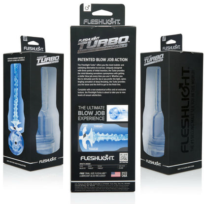 FLESHLIGHT - TURBO THRUST AZUL GELO - Sexshoptuga 