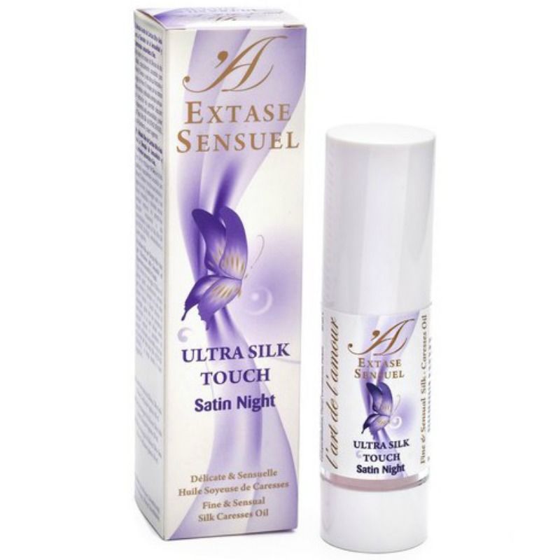 EXTASE SENSUAL - ÓLEO DE MASSAGEM NOITE ULTRA SILK TOUCH SATIN - Sexshoptuga  Sexshoptuga 