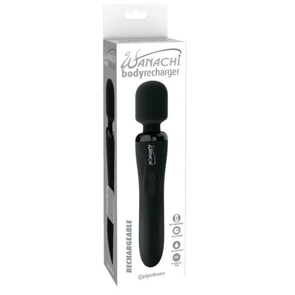 WANACHI - RECARREGADOR DE CORPO WANACHI PRETO - Sexshoptuga 