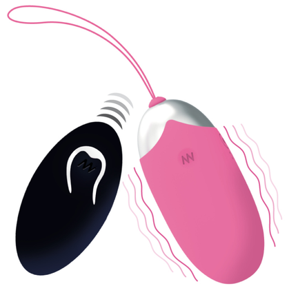 INTENSE - OVO VIBRANTE FLIPPY II COM CONTROLE REMOTO ROSA - Sexshoptuga 