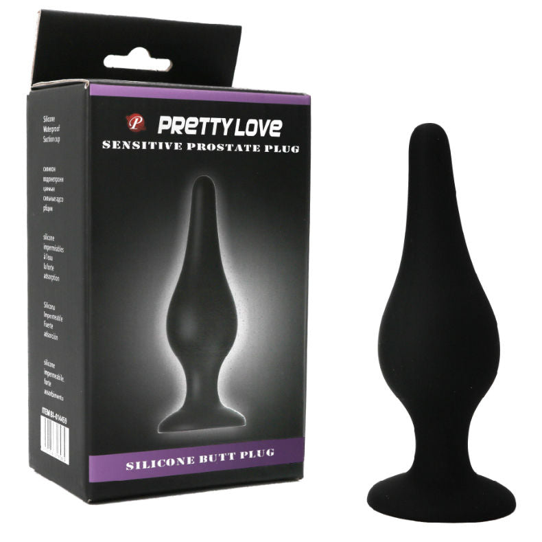 PRETTY LOVE - PLUG ERGONÔMICO DE SILICONE 14 CM - Sexshoptuga 