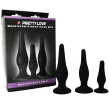 PRETTY LOVE - KIT DE INICIAO DE SILICONE PARA PLUGS ANAIS - Sexshoptuga  Sexshoptuga 