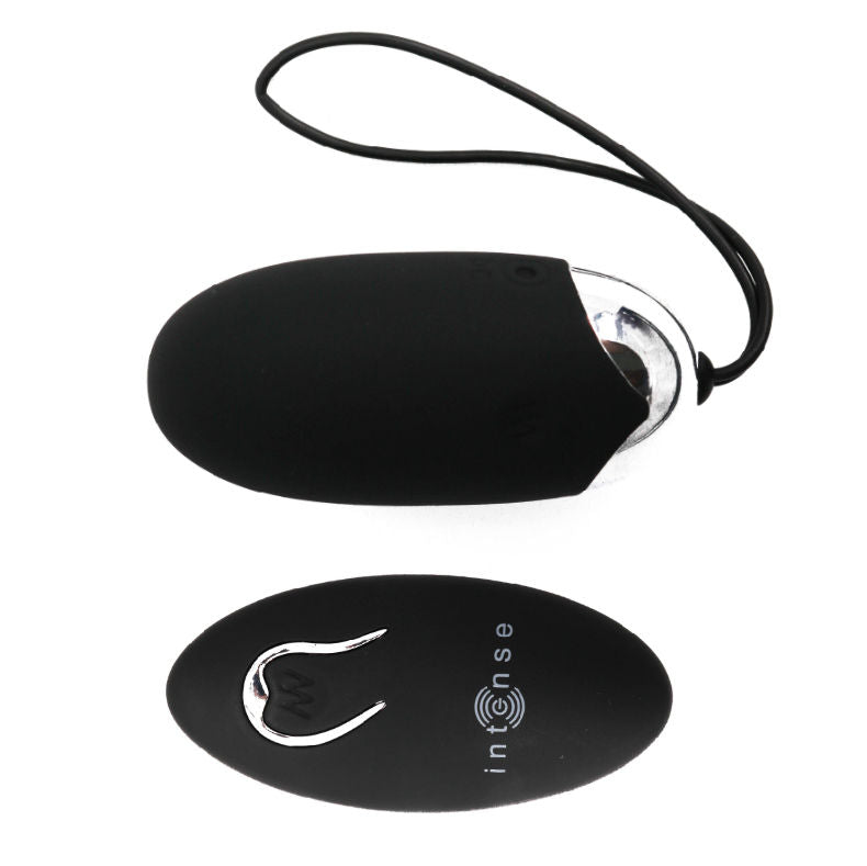 INTENSE - FLIPPY II VIBRANTE OVO COM CONTROLE REMOTO PRETO - Sexshoptuga  Sexshoptuga 