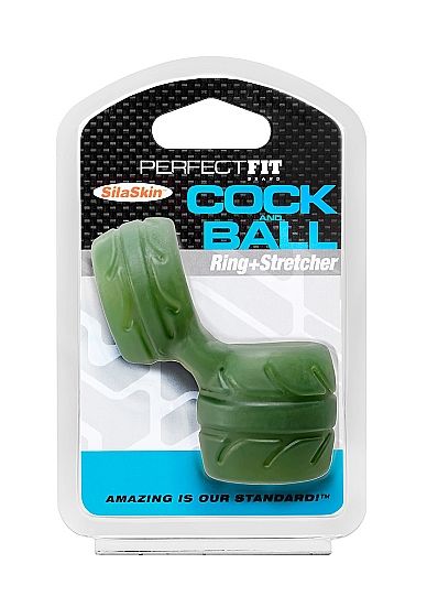 PERFECT FIT BRAND - SILASKIN COCK & BALL GREEN - Sexshoptuga 