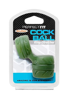 PERFECT FIT BRAND - SILASKIN COCK & BALL GREEN - Sexshoptuga  Sexshoptuga 