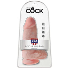 KING COCK - PÊNIS REALÍSTICO GORDINHO 23 CM - Sexshoptuga  Sexshoptuga 