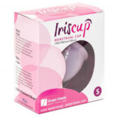 IRISCUP - COPO MÊS PEQUENO ROSA A + SACO ESTERILIZADOR GRATUITO - Sexshoptuga  Sexshoptuga 