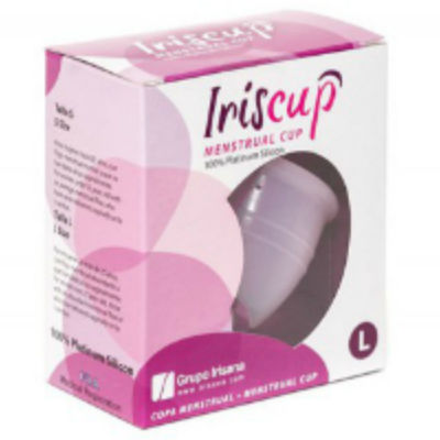 IRISCUP - COPO GRANDE DO MÊS ROSA + SACO ESTERILIZADOR GRATUITO - Sexshoptuga 