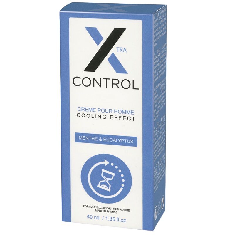 RUF - X CONTROL CREME EFEITO FRIO PARA HOMEM 40 ML - Sexshoptuga  Sexshoptuga 