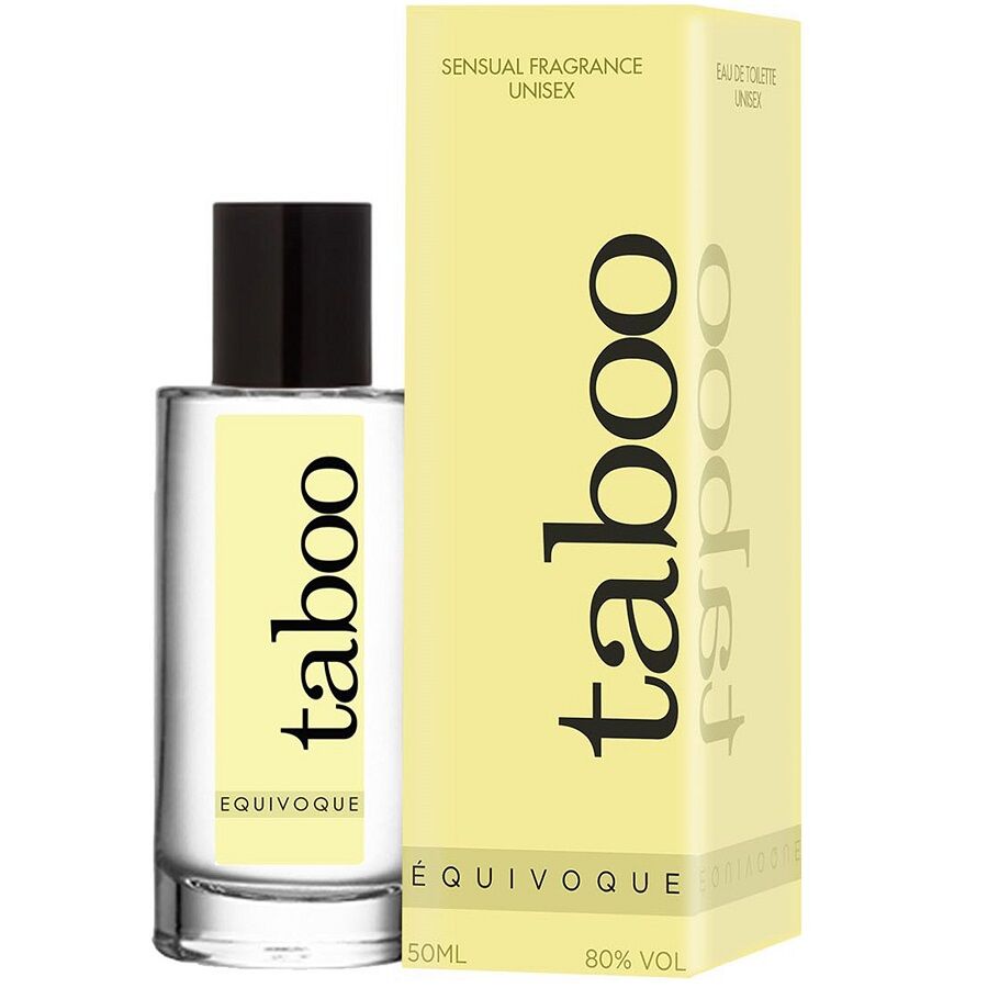 RUF - PERFUME TABOO EQUIVOQUE COM FEROMONAS PARA ELE E ELA - Sexshoptuga  Sexshoptuga 