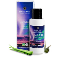 SECRETPLAY - LUBRIFICANTE ORGÂNICO HÍBRIDO 100 ML - Sexshoptuga 