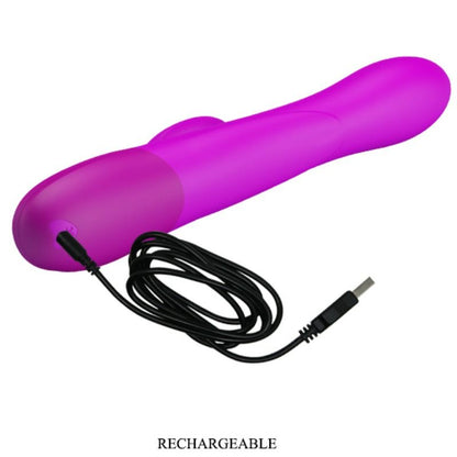 PRETTY LOVE - VIBRADOR INFLVEL RECARREGVEL DEMPSEY - Sexshoptuga 