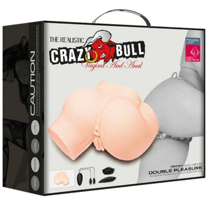 CRAZY BULL - BUNDA COM VAGINA E NUS REALISTAS E VIBRAO - Sexshoptuga 