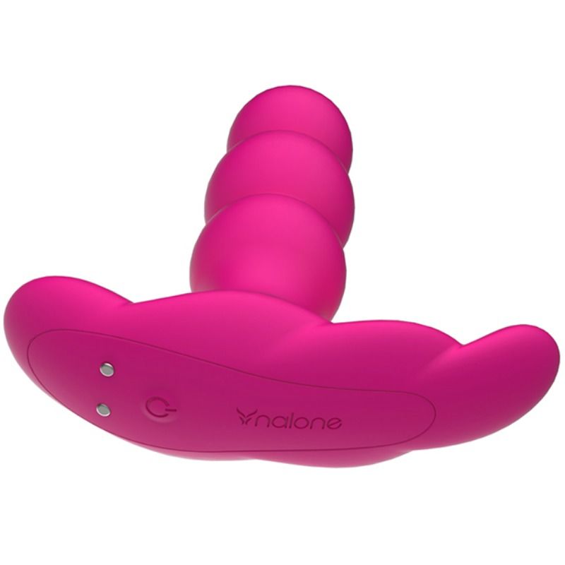 NALONE - PEARL ANAL VIBRADOR CONTROLE REMOTO PRETO - Sexshoptuga 