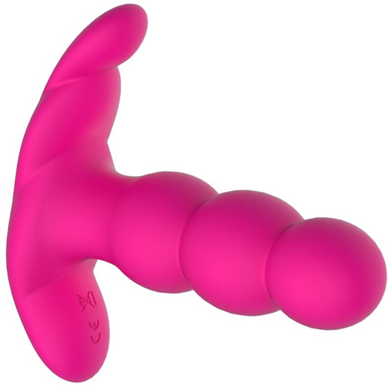 NALONE - PEARL ANAL VIBRADOR CONTROLE REMOTO PRETO - Sexshoptuga 