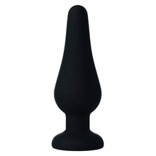 INTENSE - PLUG ANAL PIPO M SILICONE PRETO 11 CM - Sexshoptuga  Sexshoptuga 