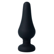 INTENSE - PLUG ANAL PIPO L SILICONE PRETO 13 CM - Sexshoptuga  Sexshoptuga 