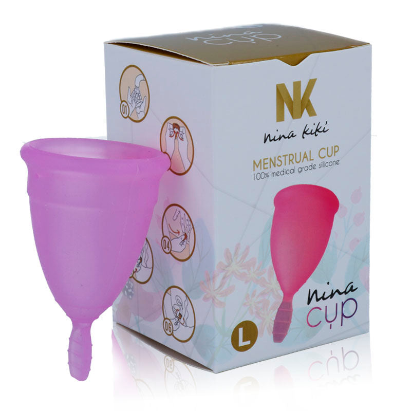 NINA KIKÍ - COPO MENSTRUAL ROXO - TAMANHO L - Sexshoptuga  Sexshoptuga 