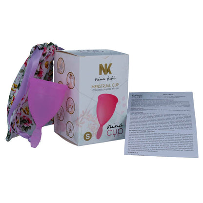 NINA KIKÍ - COPO MENSTRUAL ROXO - TAMANHO S - Sexshoptuga 