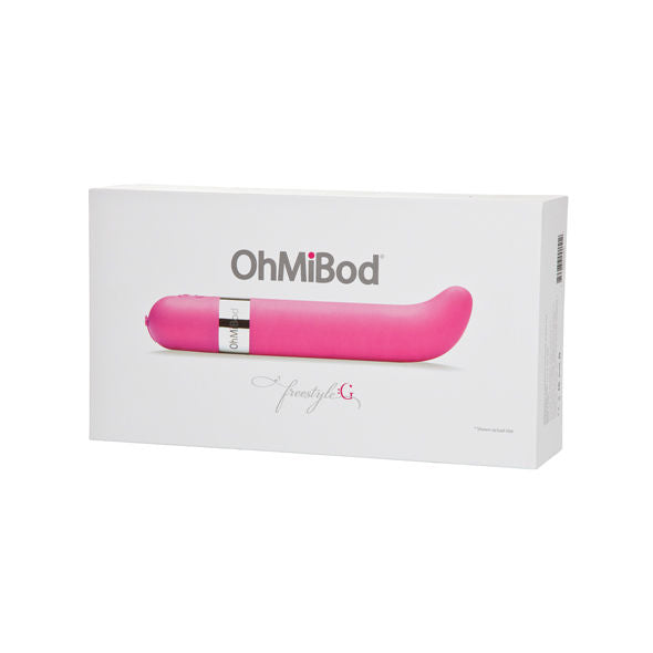 OHMIBOD - ESTIMULADOR VIBRADOR FREESTYLE ROSA G-SPOT - Sexshoptuga 