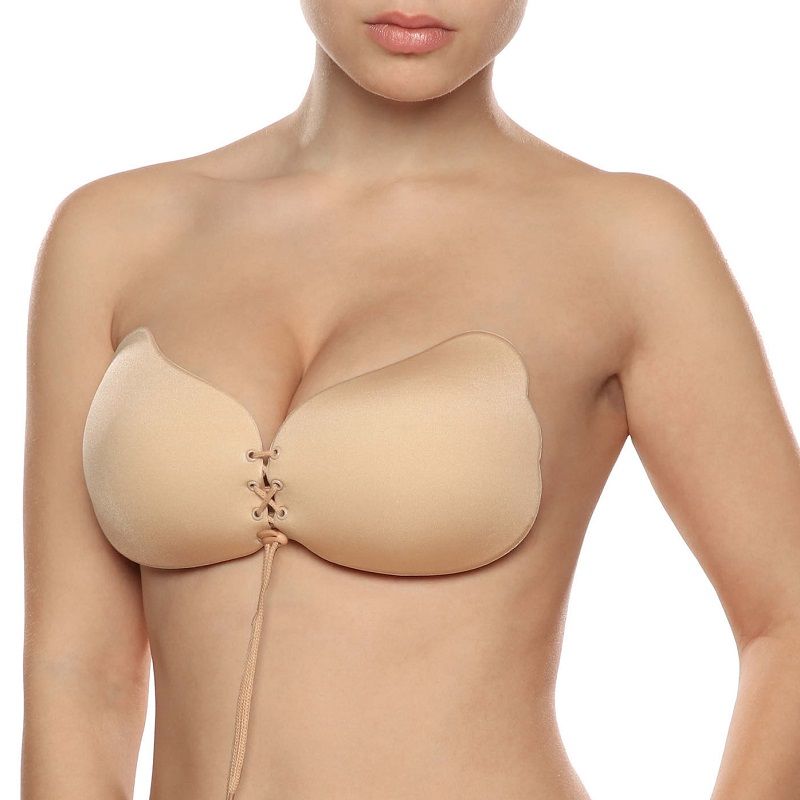 BYE-BRA - LACE-IT APRIMORAMENTO PUSH-UP BEIGE COPO A - Sexshoptuga  Sexshoptuga 