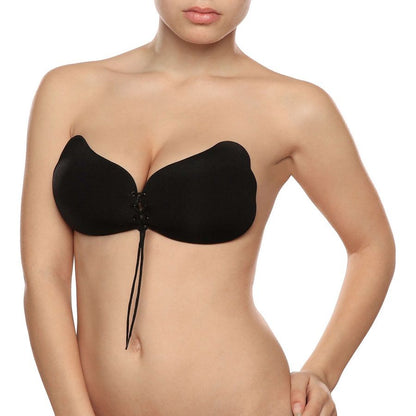 BYE-BRA - LACE-IT APRIMORAMENTO PUSH-UP PRETO COPO A - Sexshoptuga 