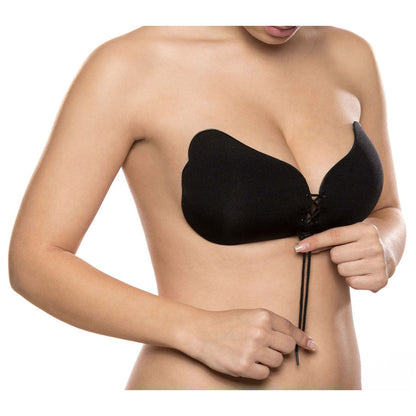 BYE-BRA - LACE-IT APRIMORAMENTO PUSH-UP PRETO COPO B - Sexshoptuga 