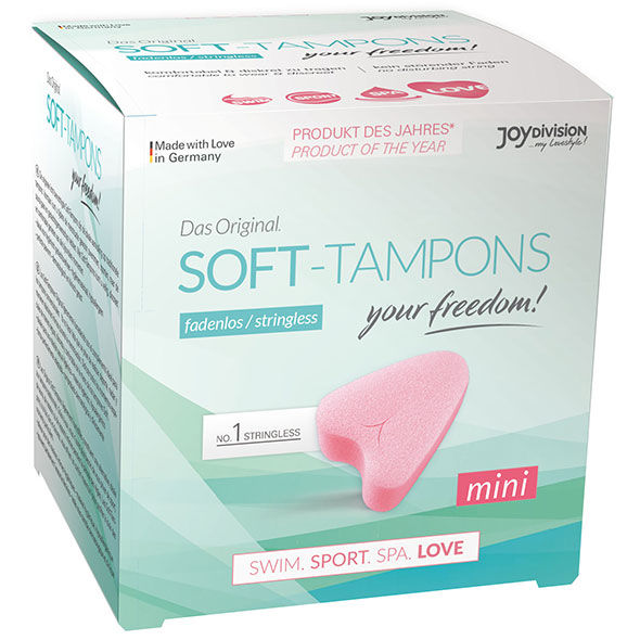 JOYDIVISION SOFT-TAMPONS - ORIGINAL SOFT-TAMPONS MINI 3 UDS - Sexshoptuga  Sexshoptuga 