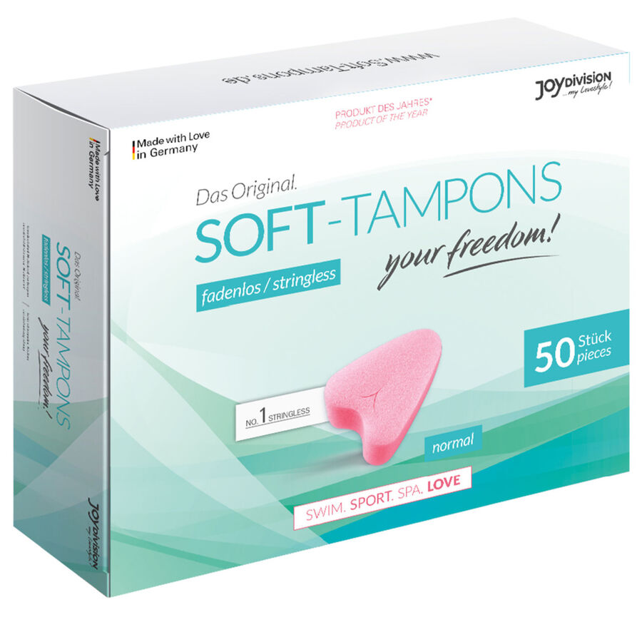 JOYDIVISION SOFT-TAMPONS - ORIGINAL SOFT-TAMPONS 50 UDS - Sexshoptuga  Sexshoptuga 