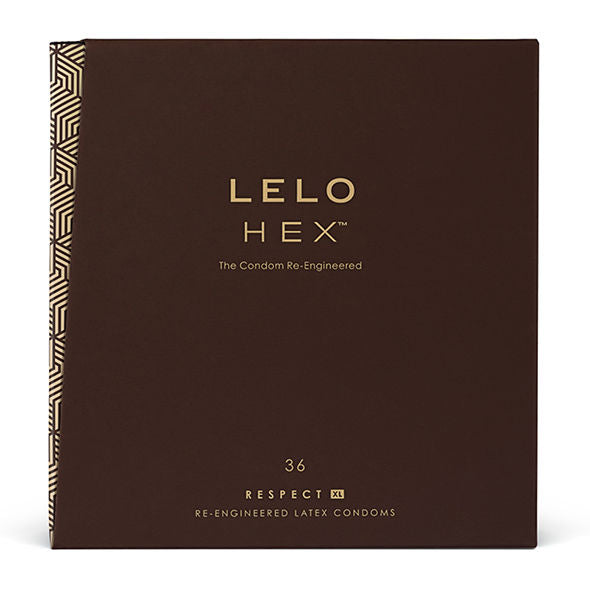 LELO - HEX PRESERVATIVOS RESPEITO XL 36 PACK - Sexshoptuga  Sexshoptuga 