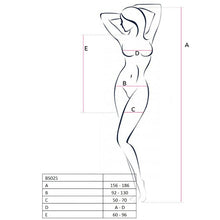 PASSION - MULHER BS025 BODYSTOCKING VESTIDO PRETO ESTILO TAMANHO ÚNICO - Sexshoptuga  Sexshoptuga 