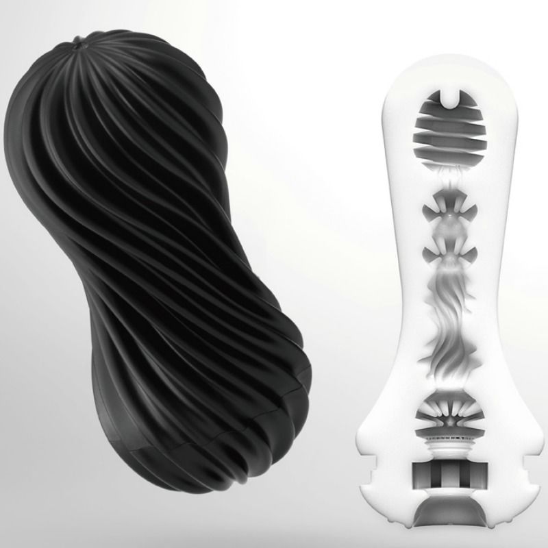 TENGA - MASTUBADOR MASCULINO FLEX PRETO - Sexshoptuga  Sexshoptuga 