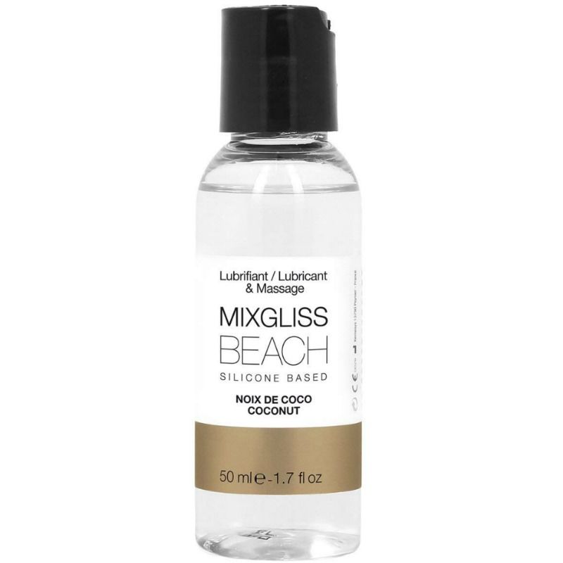 MIXGLISS - LUBRIFICANTE DE SILICONE DE PRAIA 50 ML - Sexshoptuga  Sexshoptuga 