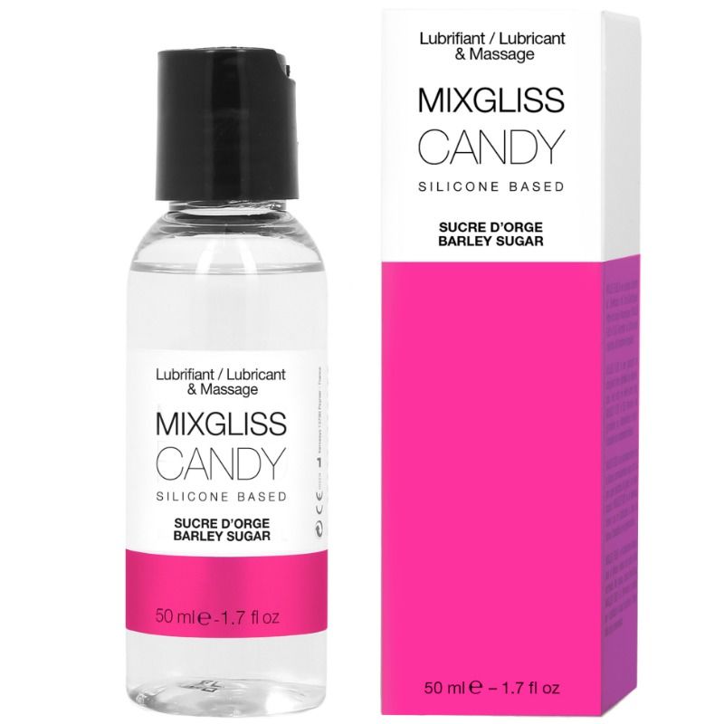 MIXGLISS - LUBRIFICANTE SILICONE CANDY 50 ML - Sexshoptuga 